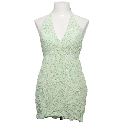Halternek jurk (Groen, Geel, Meerkleurig) van Pull & Bear Viscose