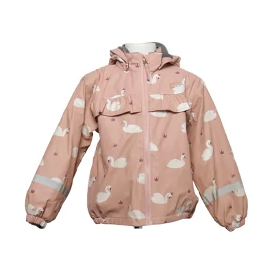 Regnjacka (Rosa, Vit) från Petite Chérie Polyester