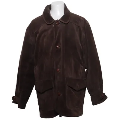 Leren jack (The Western) van GANT Leer, Viscose, Wol