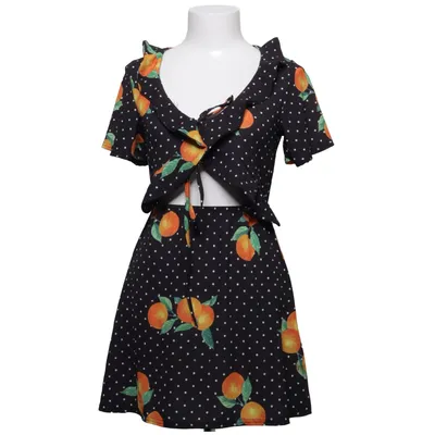 Robe (Noir, Multicolore) de PrettyLittleThing Élasthane, Polyester