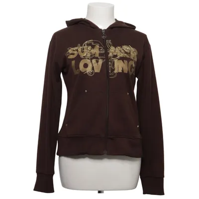 Capuchon sweater (Bruin) van Becool Fashion Katoen, Polyester