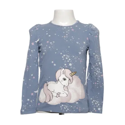 Long sleeve T-shirt (Blue, Multicolored) from Lindex Kids Cotton, Elastane