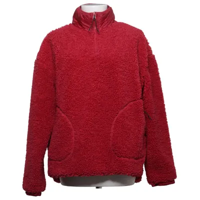 Fleecetröja (Röd) från Esprit Sport Bomull, Återvunnen polyester