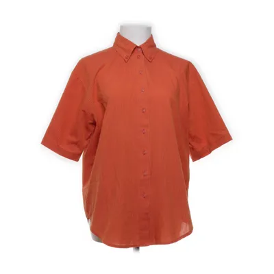 Kortärmad skjorta (Orange) från Marca Bomull