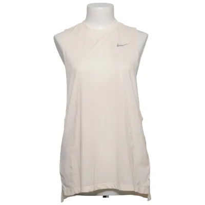 Débardeur de sport (Beige) de Nike Running Coton, Polyester