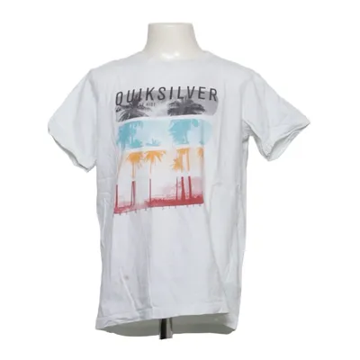 T-shirt (White, Multicolored) from Quiksilver Cotton