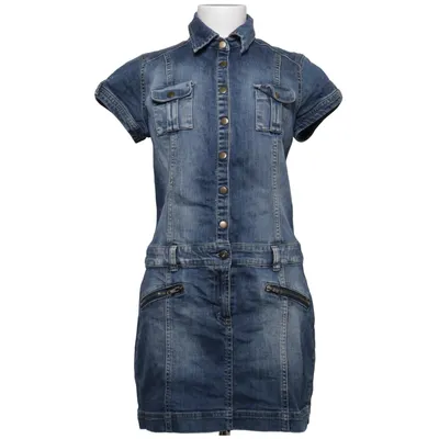 Jeansklänning (Blå) från Denim by Lindex Bomull, Elastan