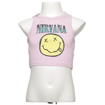 Crop top (Rosa, Flerfärgad) från Nirvana