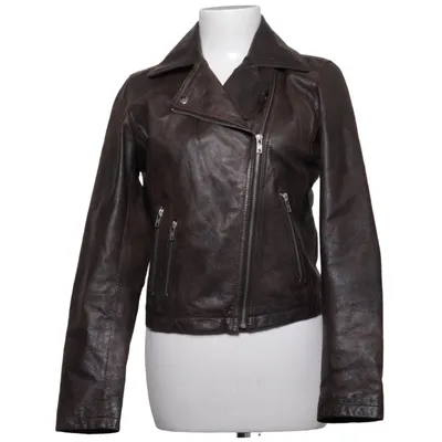 Bikerjacka (Brun) från Wibes Created by Rock'n Blue