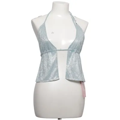 Halter neck top (Blue) from Missy Empire Polyester