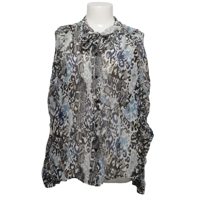 Blouse lavallière (Bleu, Noir, Blanc) de Lala Berlin Viscose