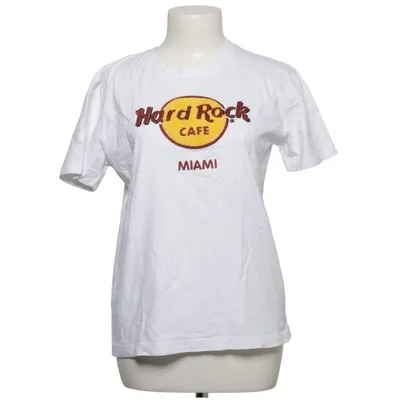 T-shirt (White, Multicolored) from Hard Rock Cafe Cotton
