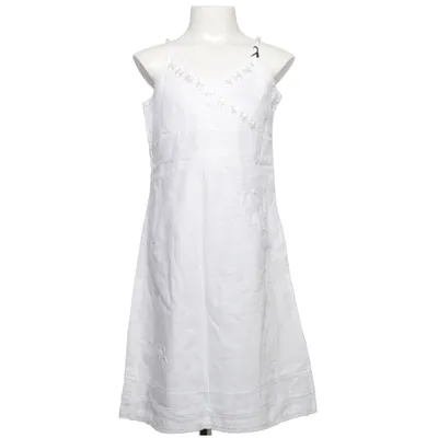 Robe (Blanc) de Someone Coton, Lin
