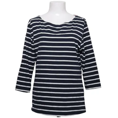 Långärmad t-shirt (Blå, Vit) från Race Marine Bomull, Elastan