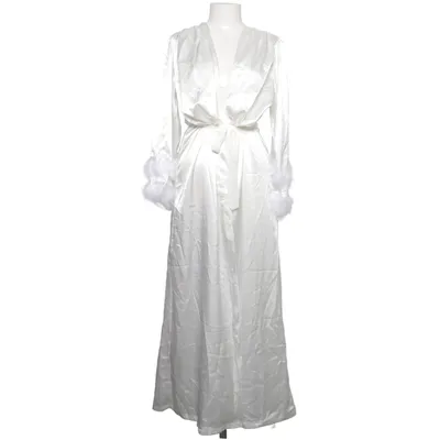 Robe de chambre (Blanc) Élasthane, Polyester