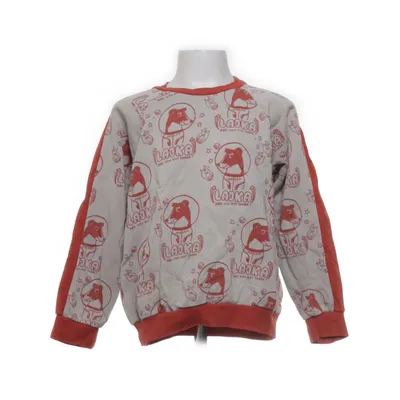 Collegetröja (Röd, Vit, Flerfärgad) från Mini Rodini Ekologisk bomull