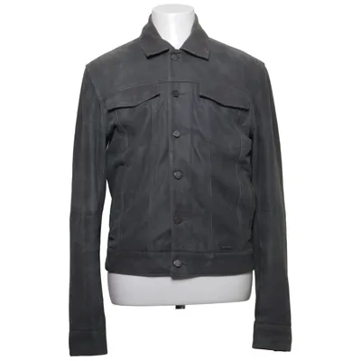 Läderjacka (Grön) från Calvin Klein Jeans Mocka, Polyester