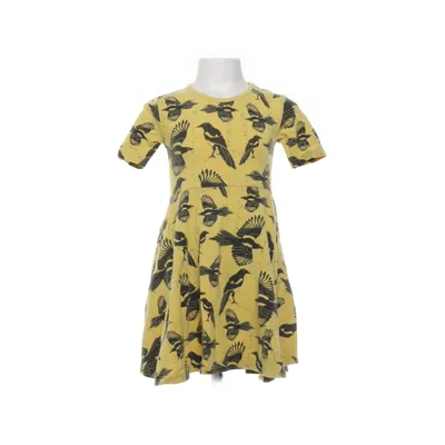 Klänning (Gul, Svart) från Duns Sweden Bomull, Elastan