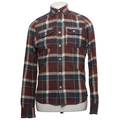Flannel shirt (Blue, Red, Multicolored) from Abercrombie Cotton
