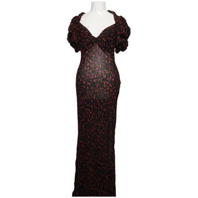 Långklänning (Svart, Flerfärgad) från Rat & Boa Viskos