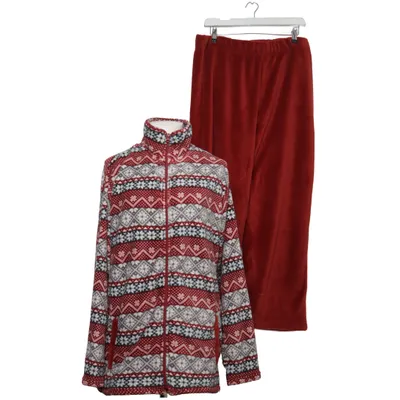 Pyjamas (Röd, Vit, Grå) från Normann Polyester