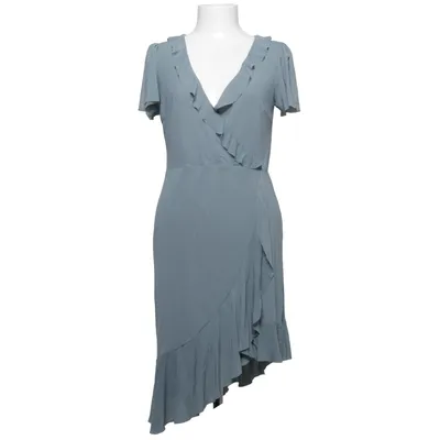 Wrap dress (Blue) from Kristin Sundberg for NA-KD Elastane, Polyamide, Polyester