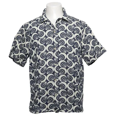 Kortärmad skjorta (Blå, Vit, Flerfärgad) från Scotch & Soda Ekologisk bomull