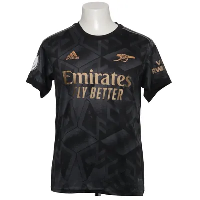 Football jersey (Black, Gold) from Adidas Recycled polyester