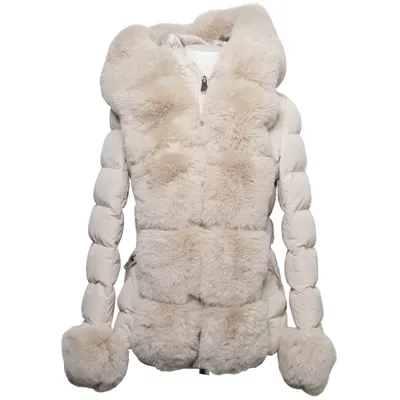 Winterjas (Beige) van Copperose Polyester