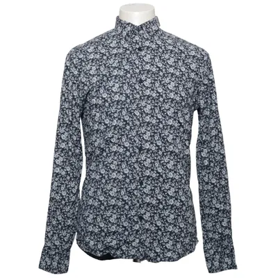 Chemise (Bleu, Blanc) de Marccetti Coton, Élasthane