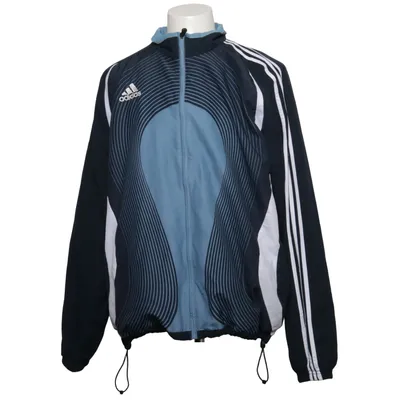 Trainingsjack (Blauw, Wit) van Adidas Polyester