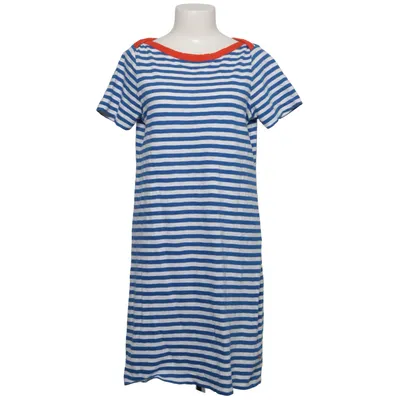 Jurk (Blauw, Wit, Rood) van Boden Katoen