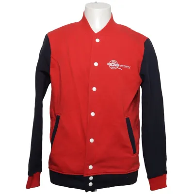 Veste universitaire (Rouge, Bleu) Coton, Polyester
