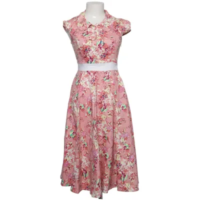 Jurk (Roze, Meerkleurig) van Hearts & Roses Katoen, Elastaan