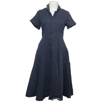 Shirt dress (Blue, White) from Collectif Cotton