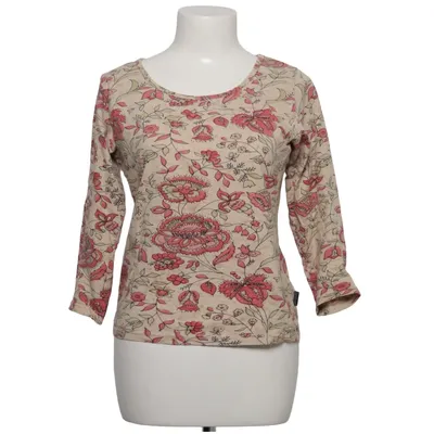 Langærmet t-shirt (Beige, Rød, Flerfarvet) fra Deerberg Bomuld, Elastan