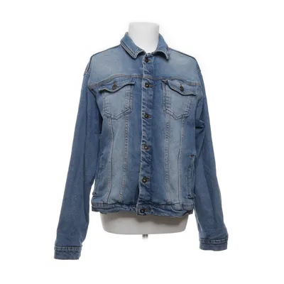 Veste en jean (Bleu) de MR.F Coton, Élasthane