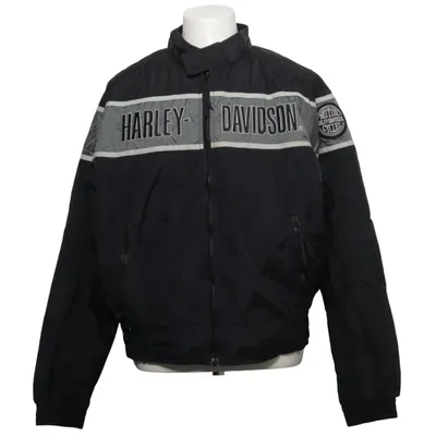 Jakke (Sort, Grå) fra Harley Davidson Polyamid, Polyester