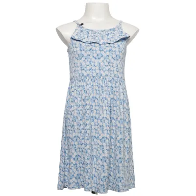 Dress (Blue, White) from Mywear Young Elastane, Viscose