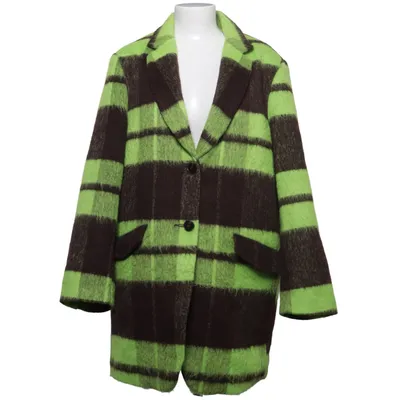 Frakke (Grøn, Brun, Flerfarvet) fra Collusion Akryl, Polyamid, Polyester, Viscose, Uld