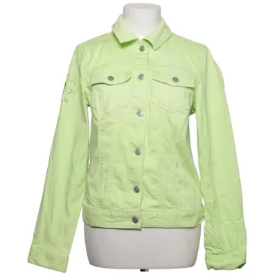 Veste en jean (Vert) de Laura Kent Coton, Élasthane