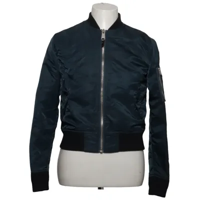 Blouson (Bleu) de Schott Acétate, Nylon, Polyester, Viscose