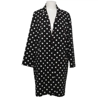 Coat (Black, White) from Boston Elastane, Viscose