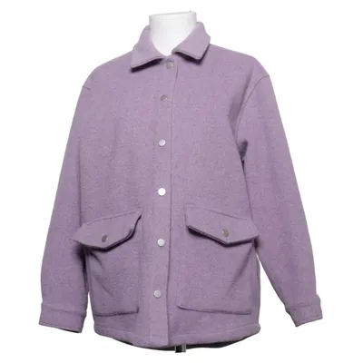 Överskjorta (Lila) från Junkyard Polyester, Viskos, Ull