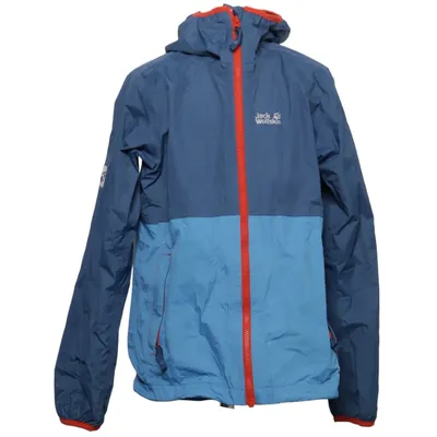 Allvädersjacka (Blå, Röd) från Jack Wolfskin Polyamid
