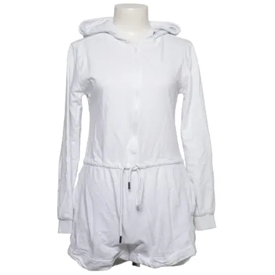 Jumpsuit (White) from Zipups Cotton