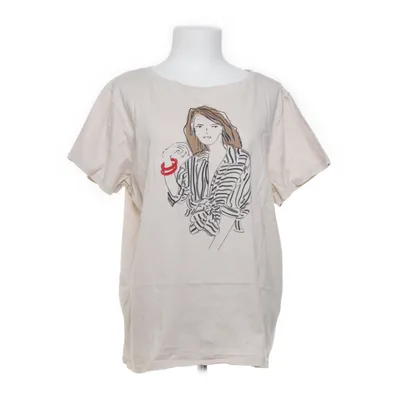 T-shirt (Beige, Flerfärgad) från Ever Me Bomull