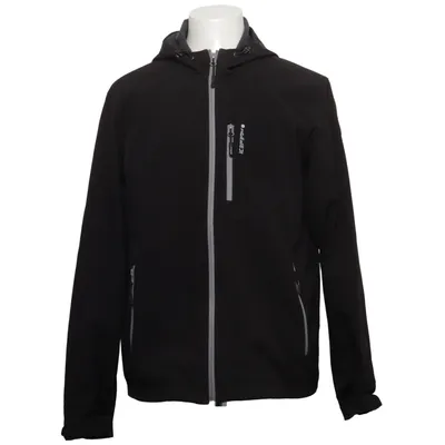 Softshell jacket (Black) from Icepeak Elastane, Polyester