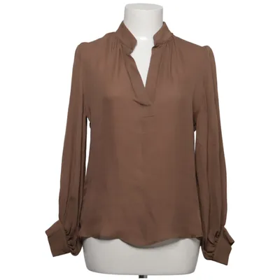 Blouse (Marron) de Vesna W Soie