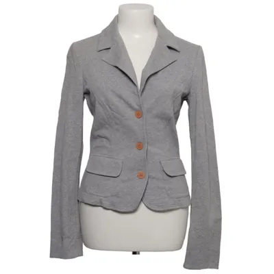 Blazer (Gray) from Weekend MaxMara Cotton, Elastane